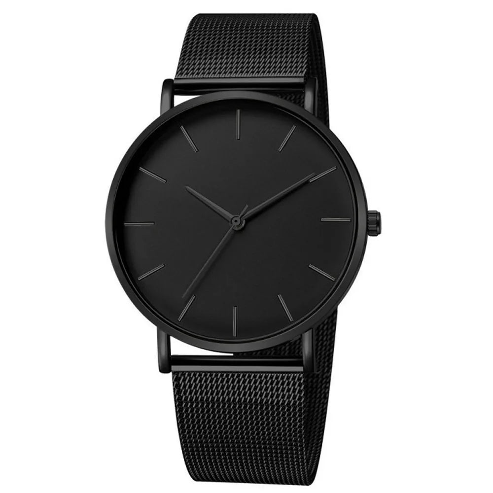 Minimalist All Black - Watch Series