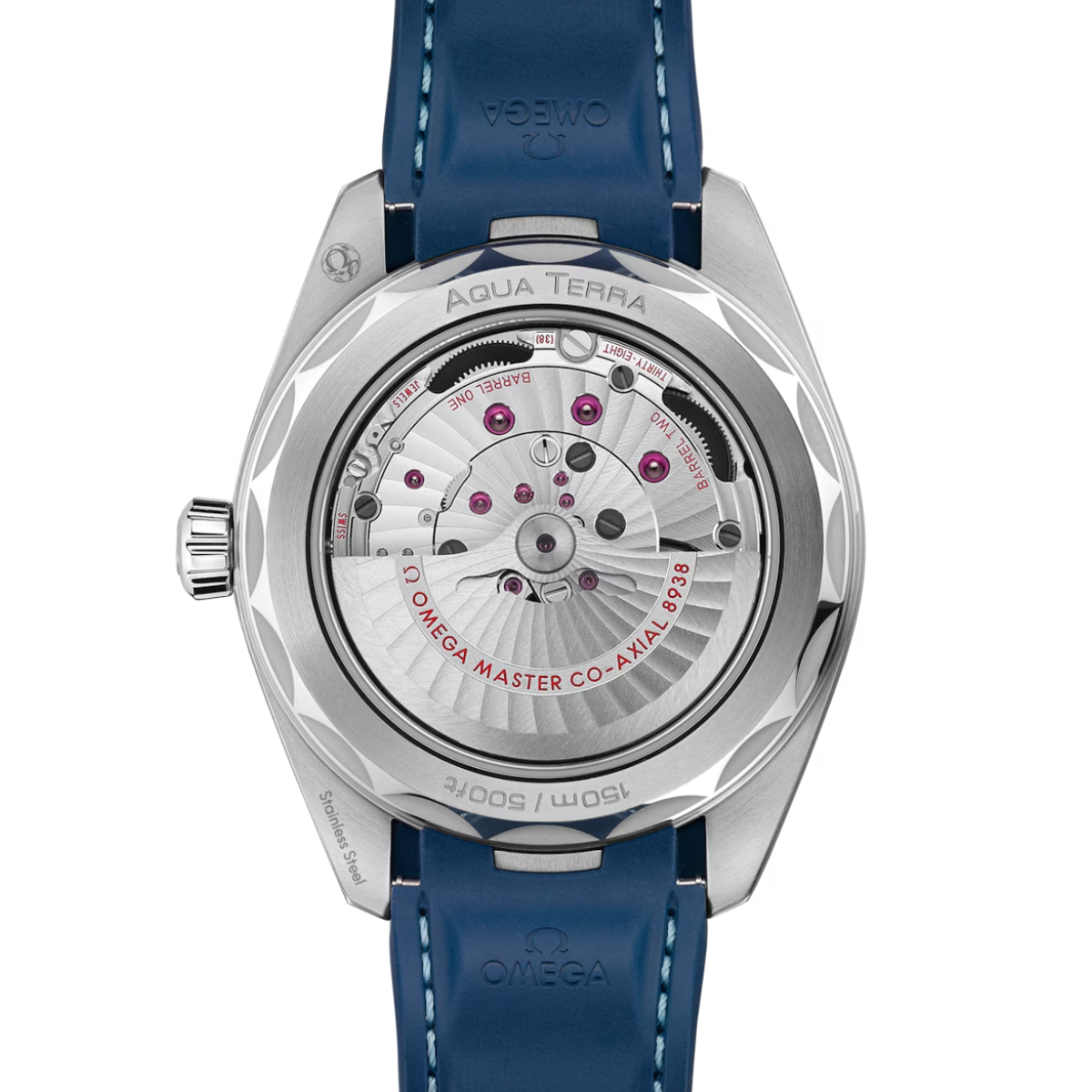 Aqua Terra Worldtimer 43mm — Classic Blue